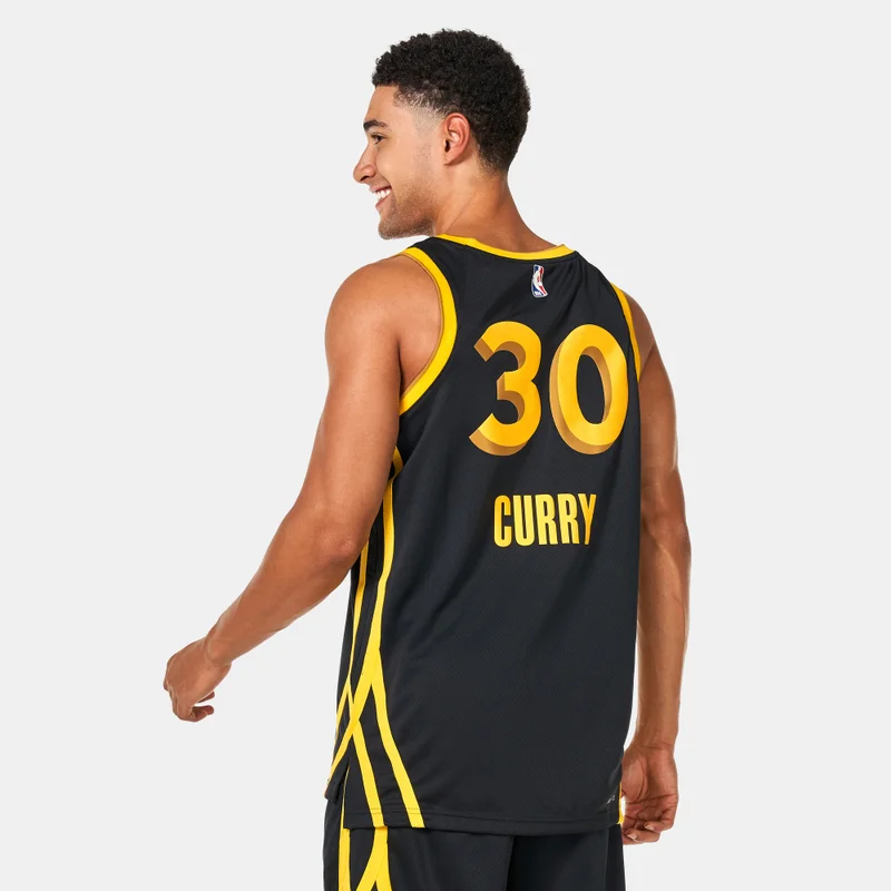 Nike Men's NBA Golden State Warriors Stephen Curry City Edition Dri-FIT Swingman Basketball Jersey - 2023/24